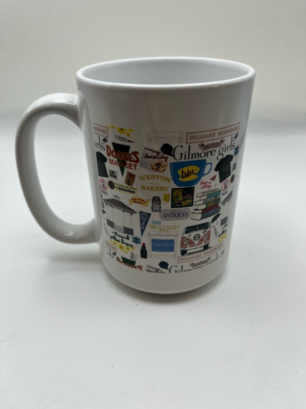 Gilmore Girls White Ceramic Coffee Mug